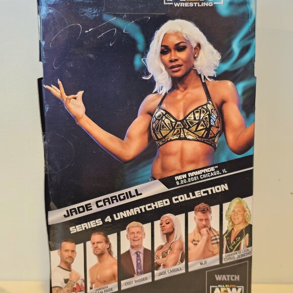 AEW Unmatched Jade Cargill 6-inch Figure (2022) - Picture 2 of 8